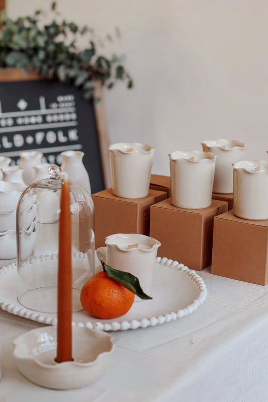 Clementine + Cinnamon Soy Candle - preorder